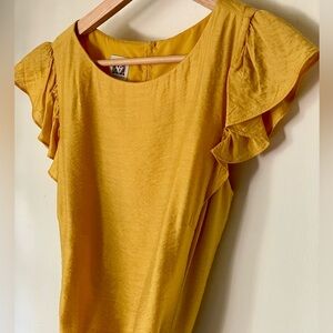 Anne Klein Ruffle Sleeve Dress